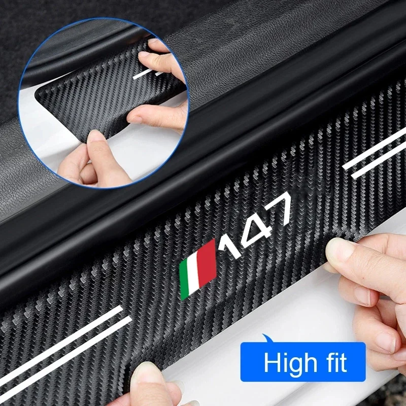 for Alfa Romeo 147 Logo Car Tr - Crepe Pan Carbon recension och pris