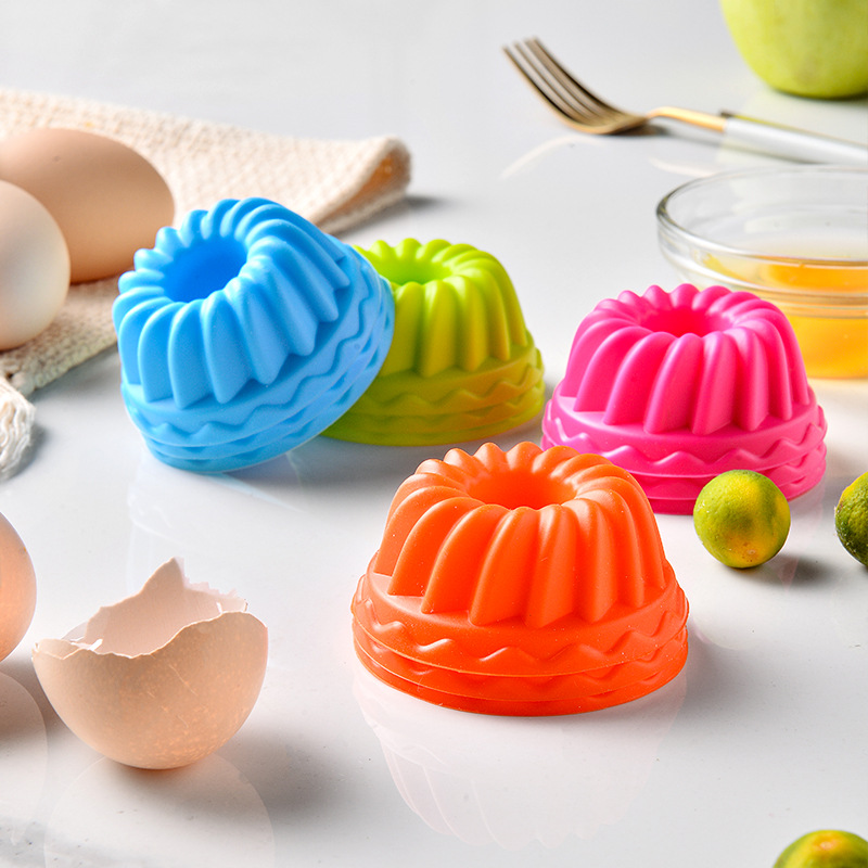 Spiral Silicone Muffin Cups Pu - Donut Mold Silicone recension och pris