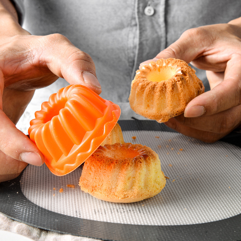 Spiral Silicone Muffin Cups Pu - Donut Mold Silicone recension och pris