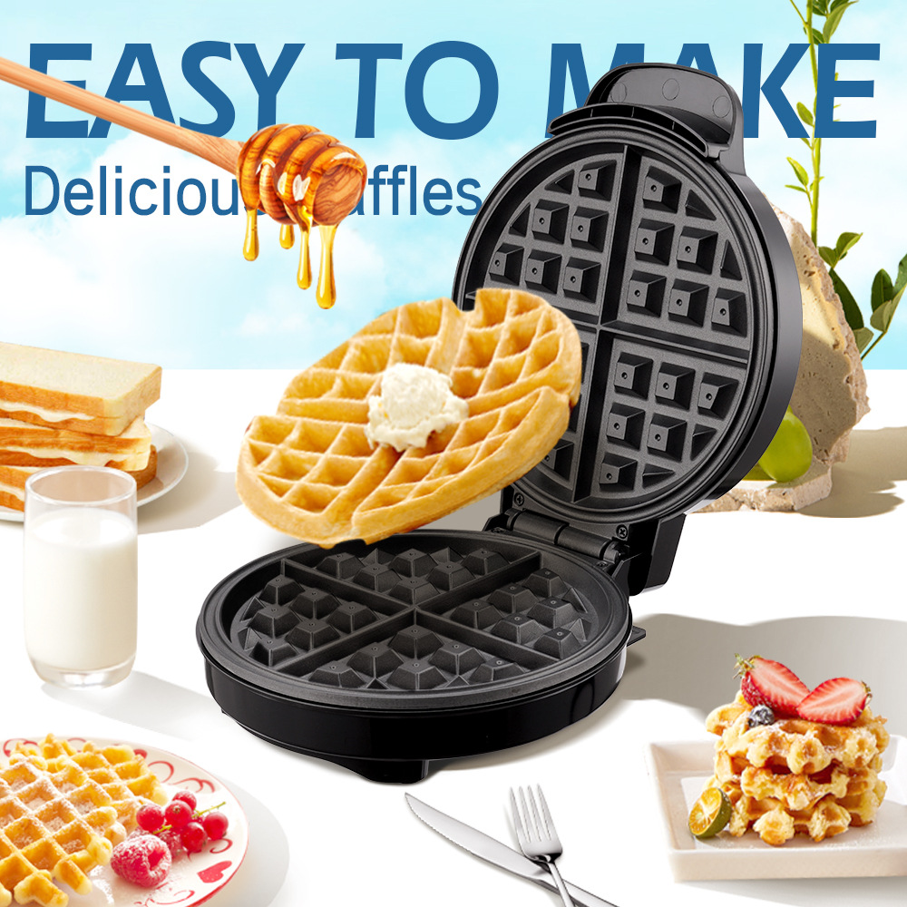 Breakfast Waffle Molds Egg Cak - Mini Pancake Griddle recension och pris
