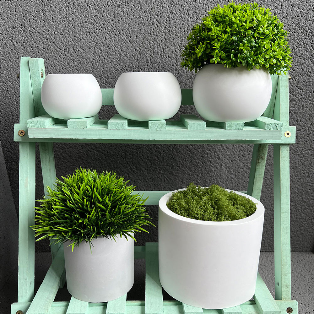 Spherical Plant Pot Concrete S - Potsticker Mold recension och pris