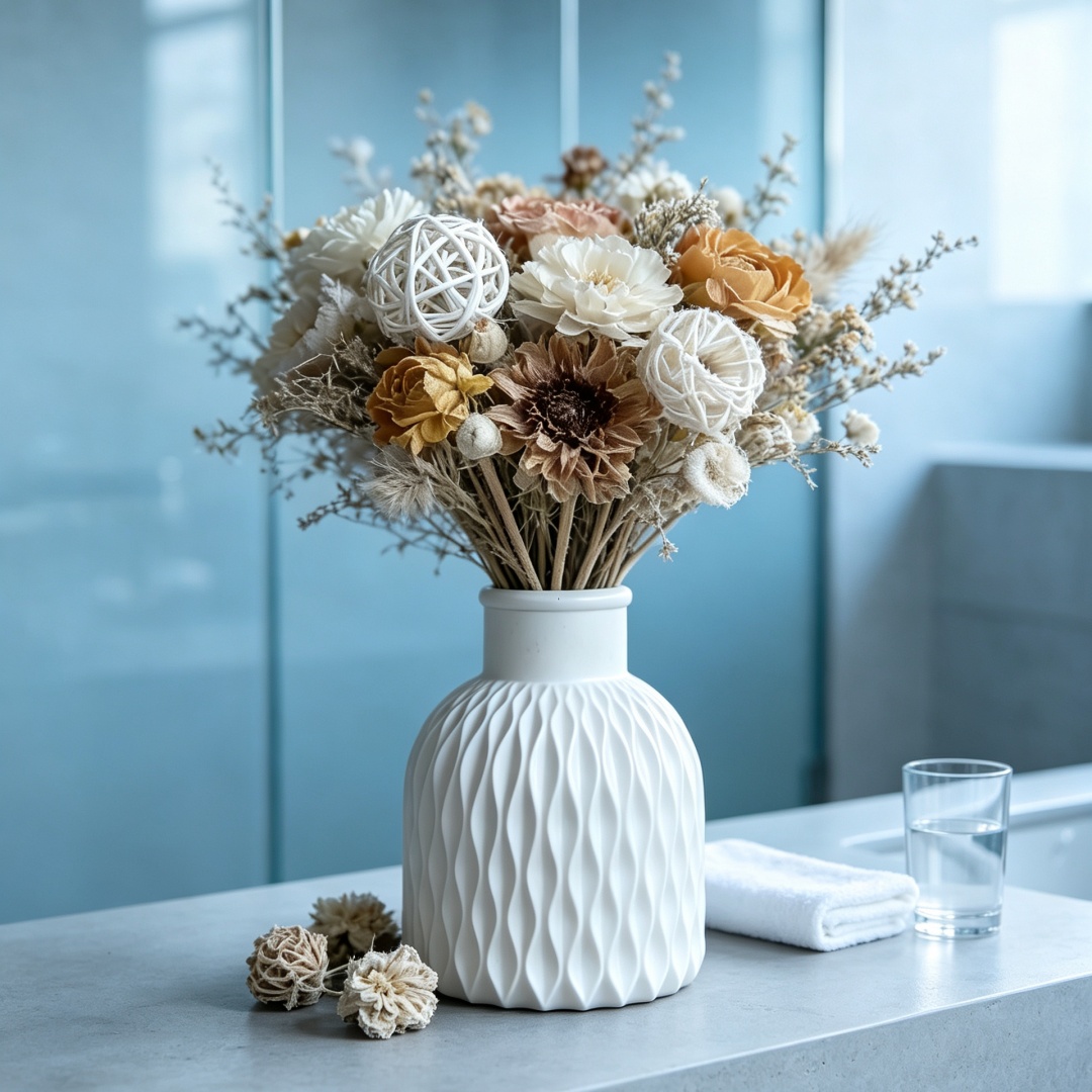 Nordic Modern Concrete Flower  - Potsticker Mold recension och pris
